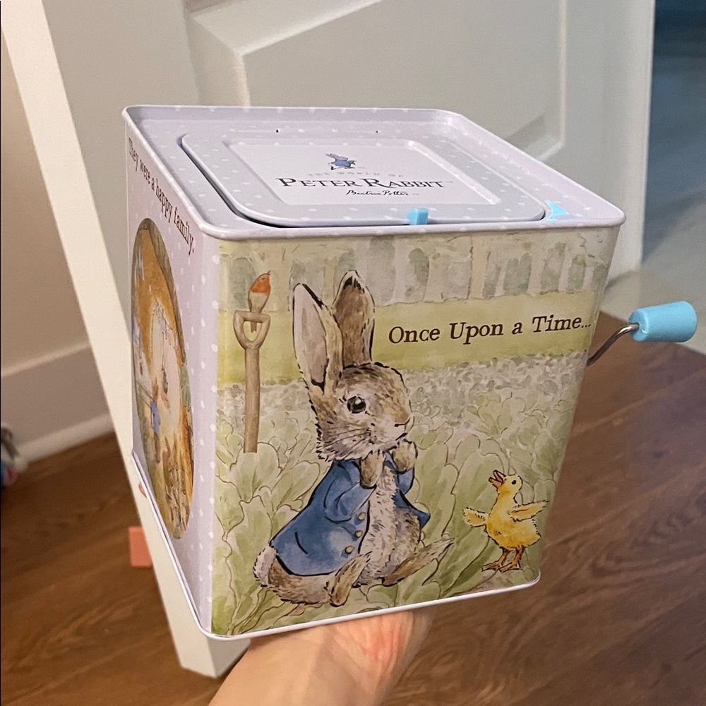Peter rabbit jack in the box